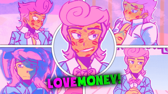 Love Money Game immersive storyline featuring dramatic narrative moments and plot development